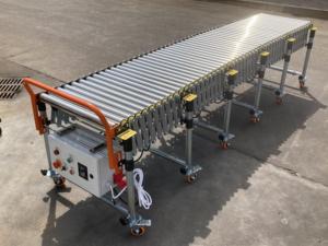 Transportador de rolo telescópico elétrico extensível do oem - Product Image 2