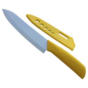 Cuchillo de cerámica para frutas, cuchillo de chef para pelar frutas con fundas para cada hoja, juego de cuchillos para frutas para niños - Product Image 2