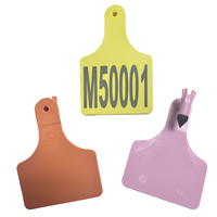 TPU Precision Animal Ident ification Leere Ohr marken Tier ohrring Marker Tags für Rinder Kuh Schweine hirsch Kamel Pferd Vieh