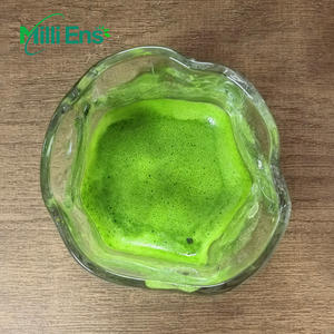 E182 ตัวอย่างฟรี ขายส่ง ชาเขียวมัทฉะออร์แกนิคเกรดอาหาร สำหรับสร้างแบรนด์ส่วนตัว 100% ธรรมชาติ บริสุทธิ์ ชาเขียวชนิดผงสำเร็จรูปสำหรับพิธีชงชา - Product Image 3