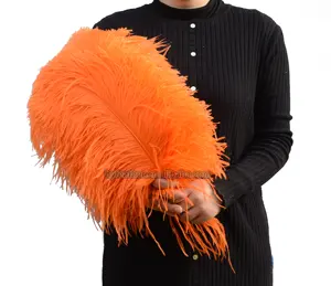 10 pcs Feathers Fluffy Ostrich Feathers 30-55cm Large Feathers For Wedding  Party Center Pieces Decoration