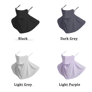 Penutup Wajah Pendingin UPF 50+ dengan Logo Custom, Anti Angin, Bahan Sutra Es, Penutup Leher dengan Pengait Telinga untuk Perlindungan UV Matahari saat Memancing - Product Image 6