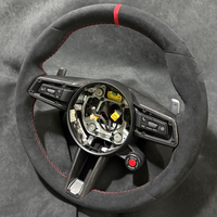 Volante Completo con Marca Roja en el Centro para Porsche 911 992 991 GT2 GT3 GT4 Cayenne Panamera Macan Taycan, Listo para Usar