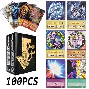 <span class=keywords><strong>Yu</strong></span> <span class=keywords><strong>Gi</strong></span> <span class=keywords><strong>Oh</strong></span> <span class=keywords><strong>Seto</strong></span> Yugi Muto Tea Gardner Duel Monstre Yeux Bleus Blanc Drag-on Dark Archmage DM GX 5DS100PCS Battle Card Collect - Product Image 3