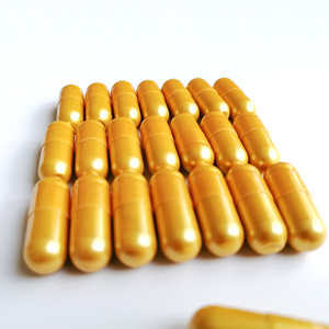 Cápsulas Herbales Doradas para Hombres, Suplemento Dietético para Energía, Caja de 10 Unidades, Se Admite Marca Privada - Product Image 1