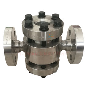 ステンレス鋼サイトグラス水/オイルフローインジケーターフランジ付き高ホウケイ酸ガラス冷媒フラッパータイプサイトグラス - Product Image 6