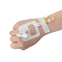 5cm x 6cm médical Transparent IV canule fixation pansement pour pédiatrique étanche PU Film Transparent IV pansement