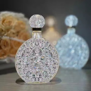 Nueva lámpara de escritorio Instagram regalo de niña carga táctil mesita de noche XO botella de vino atmósfera de cristal luz nocturna - Product Image 4