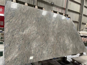 Losa de mármol de ónix natural azul gris pulido de diseño moderno con vetas para el hogar Hotel Villa Solución de diseño gráfico - Product Image 4