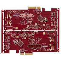 Circuit imprimé HDI multicouche Rogers Ro4350B en cuivre lourd de haute qualité, finition de surface ENIG, microvia empilés, carte BGA personnalisée pour