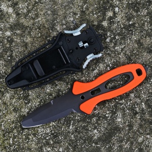 Cuchillo de Rescate Multifuncional Portátil Personalizado de Acero Inoxidable con Mango de Goma y Clip para Cinturón No Ajustable, para Camping, Bricolaje, OEM/ODM - Product Image 5