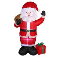OurWarm poupée géante personnalisée en gros Blow Ups Père Noël bonhomme de neige maison décorations de cour gonflables de Noël