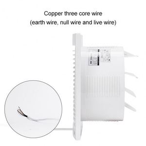 Ventilador de Extracción Axial Tubular Sirocco Eléctrico Clásico de Pared <span class=keywords><strong>2023</strong></span>, 12W OEM FOLIN APC10-HD para Vestíbulo, Lavadero y Granja - Product Image 4