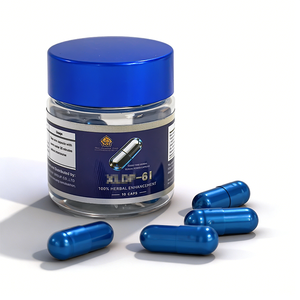 <b>Men's</b> Natural Health Capsule Herbal Dietary Fiber Capsule for Daily Energy Customized Blue Label Bottle Option OEM/ODM - Product Image 2