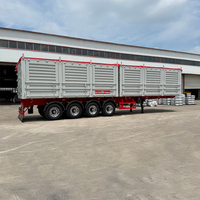 Semi-remorque articulée (basculement latéral) neuve de haute qualité, vente directe d'usine, capable de transporter de lourdes charges