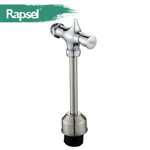ware fitting in wall chromed polished time delay button urinal button flush valves