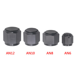 Aluminum Alloy Fuel Line <b>Plug</b> 10AN6 Rotary <b>Adapter</b> For Automotive Modification Black MG24 - Product Image 5