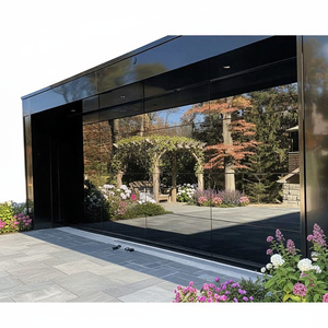 Portes <span class=keywords><strong>de</strong></span> <span class=keywords><strong>garage</strong></span> en aluminium sans cadre, isolantes et électriques, Sunnysky, vente chaude, 12x7, pour maison résidentielle - Product Image 1