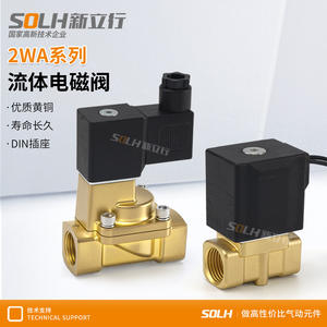 Vanne solénoïde pneumatique à action directe 2WA030/050/150-06/08 Corps en acier inoxydable avec structure pilote pour les fluides gazeux - Product Image 3