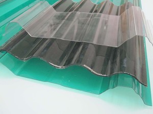 2.0mm Thickness Waterproof UV Protected and Highly <strong>Transparent</strong> <strong>Plastic</strong> <strong>Roofing</strong> Material Polycarbonate Corrugated Sheet - Product Image 2