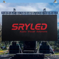 Système de mur vidéo LED clé en main P3.91 SMD1921 5500 Nits, écran LED de location intérieur/extérieur pour événements et concerts