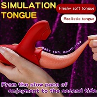 Vibrateur rechargeable érotique pour léchage et succion, jouet sexuel doux pour adultes, dispositif de masturbation, outil de flirt pour couples et femmes