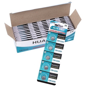 Cuanen Factory Supply 3V cr1220 batterie pour télécommande <span class=keywords><strong>CR</strong></span> <span class=keywords><strong>1220</strong></span> Batteries au lithium - Product Image 5