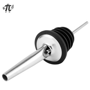 2025 Hot Người Bán Tái Sử Dụng Thép Không Gỉ Chai Rượu Vang <span class=keywords><strong>Pourer</strong></span> Rượu Dầu Ô Liu Dispenser Đổ Spout Bền Thân Thiện Với Môi Hiện Đại - Product Image 2