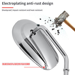 <span class=keywords><strong>Rétroviseur</strong></span> arrière en métal de forme ovale <span class=keywords><strong>vintage</strong></span> classique, adapté aux motos Road King Touring XL 1200 883 SPORTSTER - Product Image 3