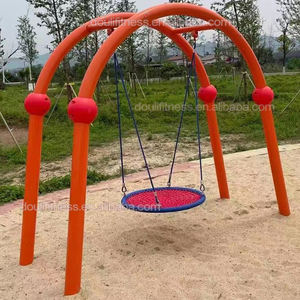 Sogno per bambini <span class=keywords><strong>adulti</strong></span> all'aperto creativo grande patio appeso arco <span class=keywords><strong>altalena</strong></span> parco giochi con comodo sedile in rete per i bambini - Product Image 3