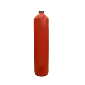 Cylindre 80L 100L 120L 140L pour système de protection contre l'incendie/système d'extincteur à gaz