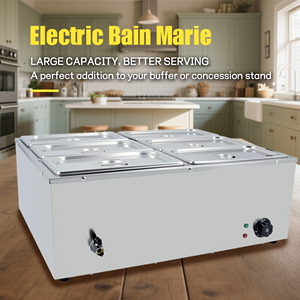Acero Inoxidable de Grado Comercial 30, el Más Vendido ° C-85 ° Calentador de Alimentos de Gran Capacidad para Comedor <span class=keywords><strong>Escolar</strong></span>, Restaurante y Servicios de <span class=keywords><strong>Catering</strong></span> - Product Image 3