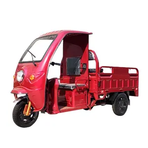 JINPENG Hot Sale Trike Closed Body Delivery Cargo Used Electric Tricycle 3 Wheels High Quality