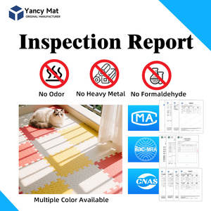 Alfombra de juego para niños, gruesa y entrelazada, alfombra de gateo para bebés, alfombra de tatami sin formaldehído - Product Image 3