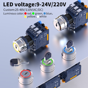 Lanboo 22sa1-y1 X1 Bảng điều khiển công nghiệp-lanboo 2/3-gear latching Push-button Knob <span class=keywords><strong>Switch</strong></span>,9-24V điện áp thấp Hệ thống tương thích - Product Image 5