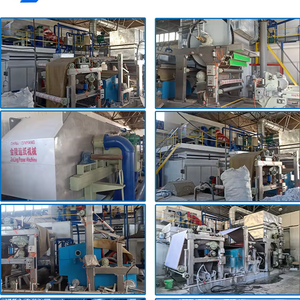 10ton giấy máy tái chế giấy gỗ bột làm cho máy chìa khóa trao tay dự án hoàn thành dây chuyền sản xuất giấy - Product Image 2
