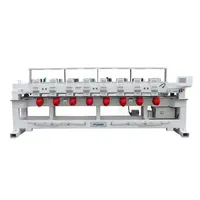Máquina de Bordar Industrial Computarizada MYSEW MFGS 1508 Automática de 8 Cabezas y 15 Agujas para Producción en Masa de Ropa y Jeans