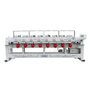 Machine à broder industrielle informatisée automatique MYSEW <span class=keywords><strong>MFGS</strong></span> 1508 à 8 têtes et 15 aiguilles pour la production en série de vêtements et de jeans - Product Image 2