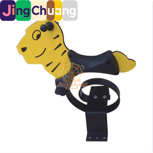 Caballo balancín <span class=keywords><strong>de</strong></span> madera con diseño <span class=keywords><strong>de</strong></span> animal <span class=keywords><strong>de</strong></span> dibujos animados para niños, para exteriores, para parques infantiles y comunidades <span class=keywords><strong>de</strong></span> guarderías - Product Image 5