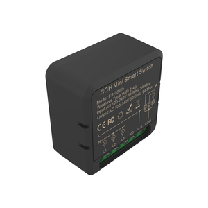 Tasmota Blue 3Gang Smart <span class=keywords><strong>Mini</strong></span> Switch WiFi Relay Breaker Soporte <span class=keywords><strong>Google</strong></span> <span class=keywords><strong>Home</strong></span> Alice Alexa - Product Image 6