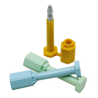 Sello de Seguridad MA-BS9009 de Acero Recubierto de ABS, Impermeable, de Un Solo Uso, a Prueba de Manipulaciones, para Contenedores, Color Amarillo y Blanco Personalizado