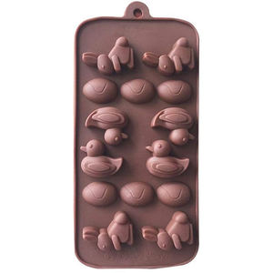 Moule de dessin animé Canard Lapin Oeuf Silicone Moule Gâteau Outil De Cuisson BRICOLAGE Glace <span class=keywords><strong>Grille</strong></span> Chocolat Pâtisserie Pain Outil Réutilisable Moule - Product Image 6