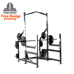 Rack de Squat Professionnel Commercial Ajustable pour Musculation et Fitness – Vente Directe - Product Image 1
