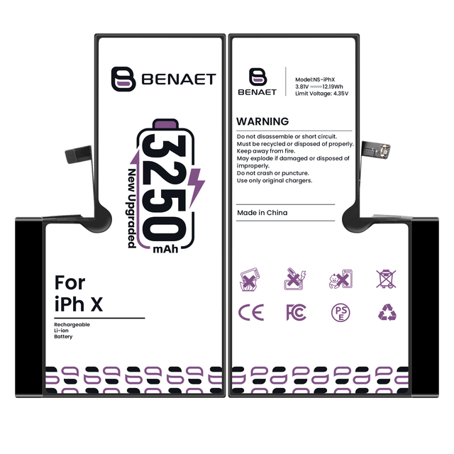 Hot Sale High Capacity  Replacement Digital Phone Battery 6P 6SPlus 7Plus 8Plus X Battery for iphone