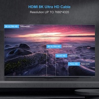 4K 8K 2.1Verison AOC HDMI 2.1 Kabel 8K 60Hz-4K 120Hz 10M 15M 20M 25M 30M 40M 50M 60M 70M 80M 90M 100M 200M lang
