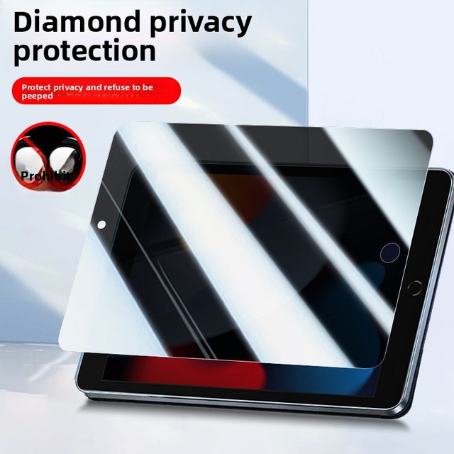 Privacy Screen Protector Anti-Peep Tempered Glass for iPad Air 6/7/8 iPad Pro 11/13 Inch iPad 10.2 10.5 iPad Mini
