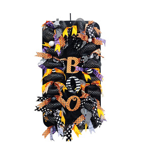 Guirnalda de Halloween para colgar en la puerta, decoración de tela extra grande de 79x42 cm - Product Image 5
