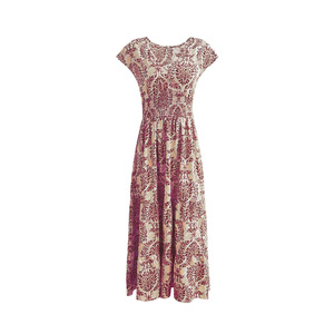 Dropshipping Shopify Robe courte à imprimé floral à col en V et manches courtes pour femmes grandes tailles, décontractée, élégante, été - Product Image 1