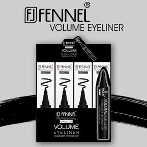 ดินสอเขียนขอบตา FENNEL Volume Eyeliner สีดำ พรีเมียม ให้ลุคธรรมชาติ แต่งหน้าได้ทุกวัน ผลิตภัณฑ์เครื่องสำอางไทย ส่งออก - Product Image 5