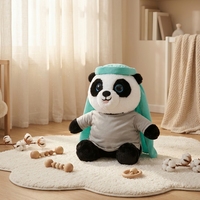 Boneka Panda Kostum Timur Tengah Kustom OEM Maskot Budaya Hewan Boneka untuk Suvenir Pariwisata